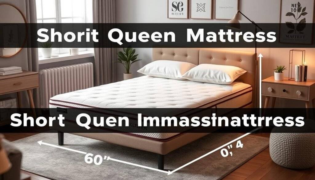 short queen mattress dimensions