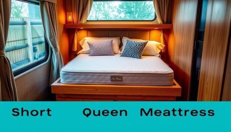 short queen rv mattress size